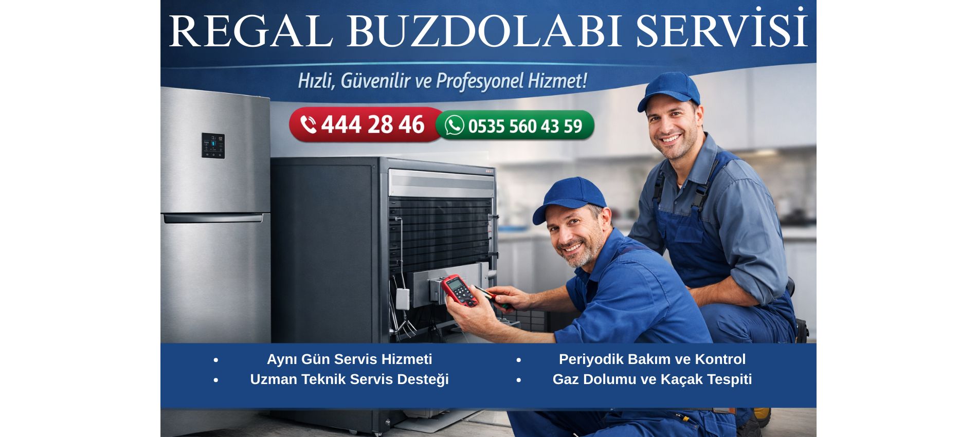 Regal Buzdolabı Servisi